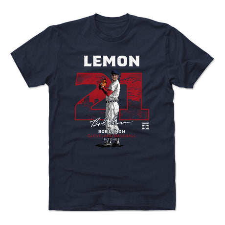 Bob Lemon Men's Cotton T-Shirt | 500 LEVEL