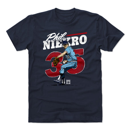 Phil Niekro Men's Cotton T-Shirt | 500 LEVEL