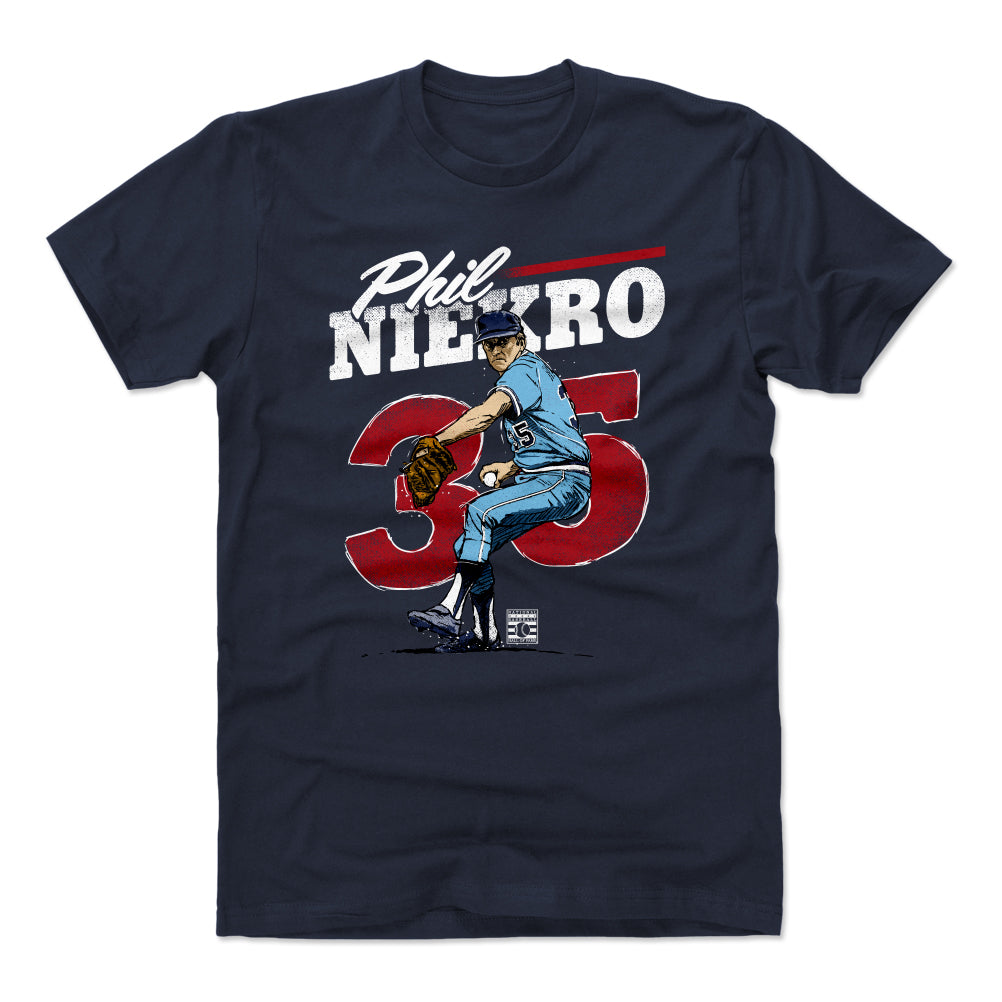 Phil Niekro Men&#39;s Cotton T-Shirt | 500 LEVEL