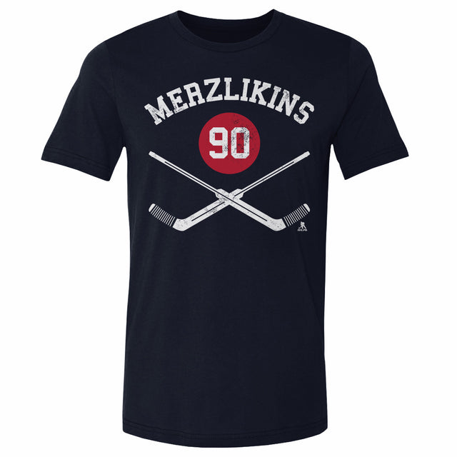 Elvis Merzlikins Men's Cotton T-Shirt | 500 LEVEL