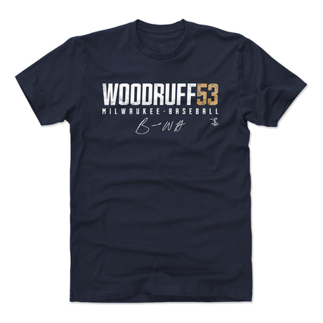 Brandon Woodruff Men's Cotton T-Shirt | 500 LEVEL
