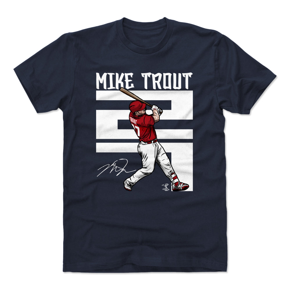 Mike Trout Men's Cotton T-Shirt | 500 LEVEL