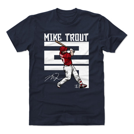 Mike Trout Men's Cotton T-Shirt | 500 LEVEL