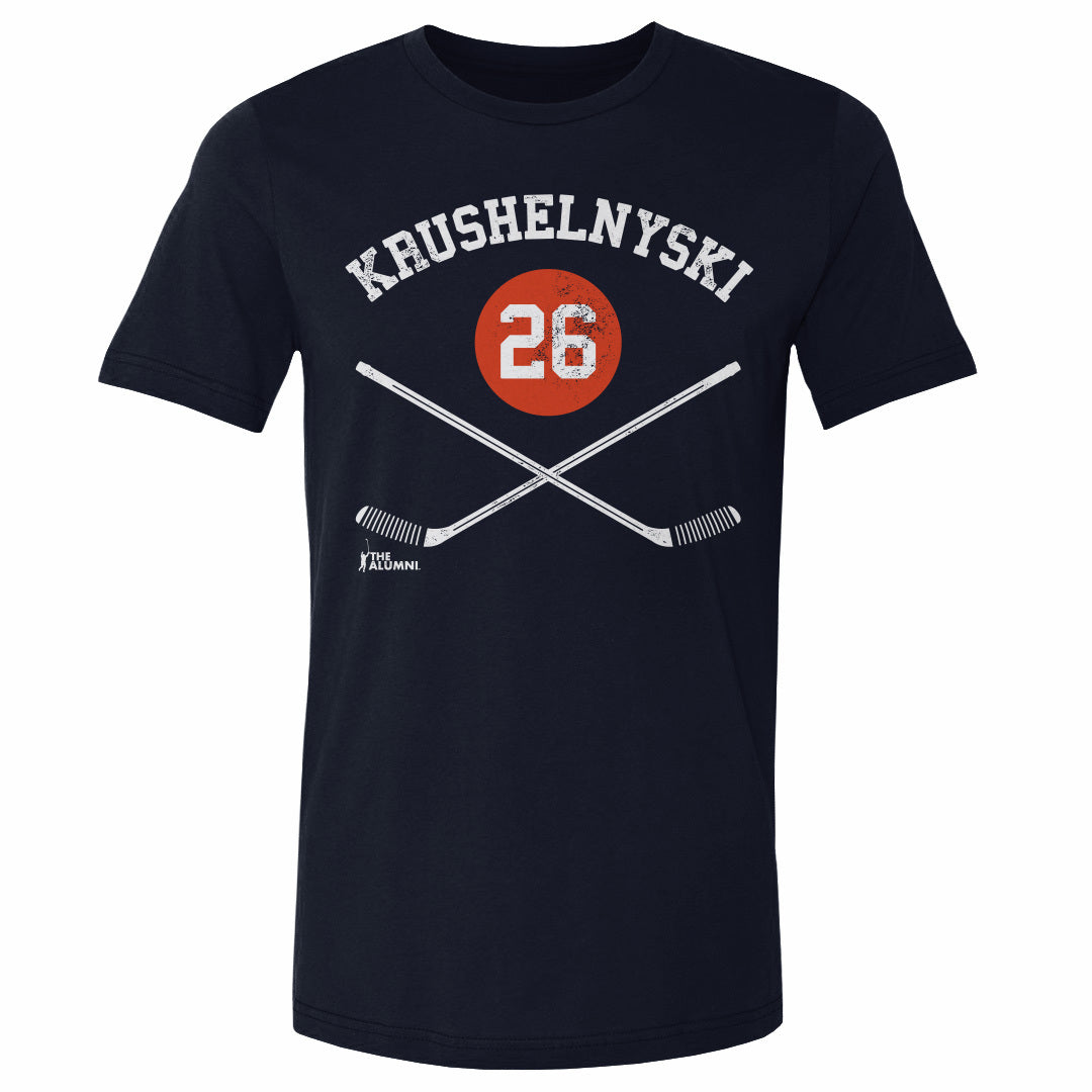 Mike Krushelnyski Men's Cotton T-Shirt | 500 LEVEL