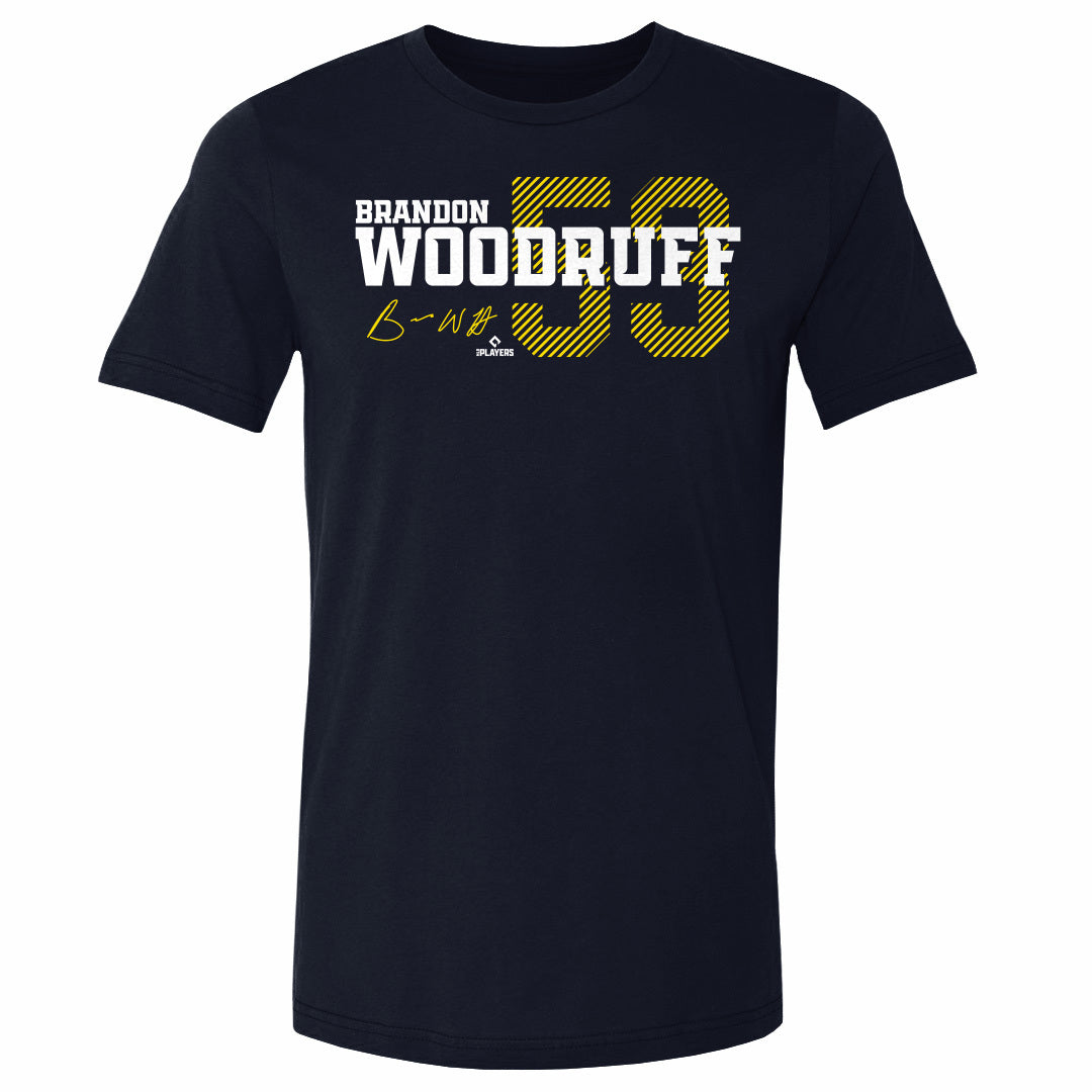Brandon Woodruff Men's Cotton T-Shirt | 500 LEVEL