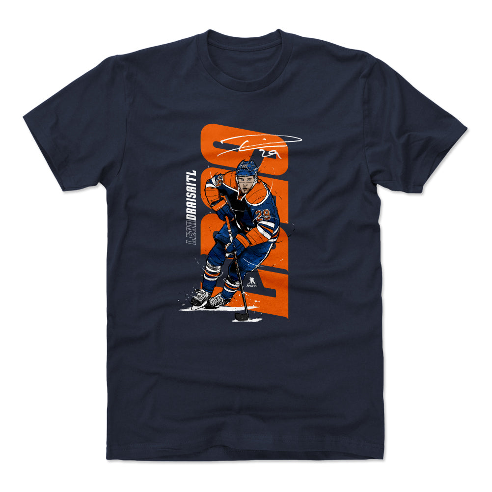 Leon Draisaitl Men&#39;s Cotton T-Shirt | 500 LEVEL