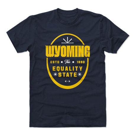 Wyoming Men's Cotton T-Shirt | 500 LEVEL