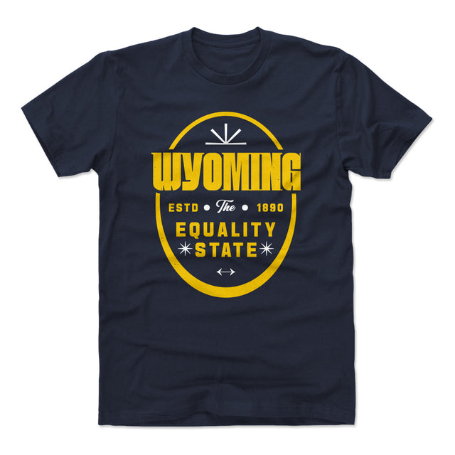 Wyoming Men's Cotton T-Shirt | 500 LEVEL