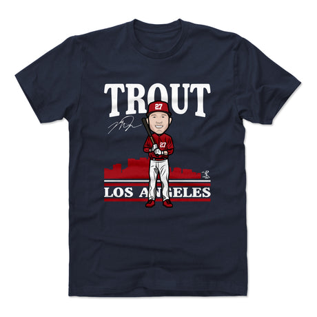 Mike Trout Men's Cotton T-Shirt | 500 LEVEL