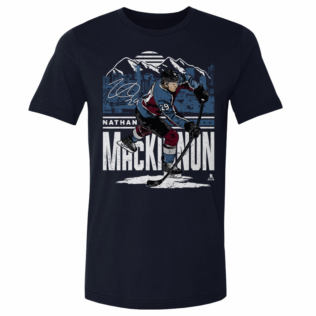 Nathan MacKinnon Men's Cotton T-Shirt | 500 LEVEL