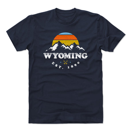 Wyoming Men's Cotton T-Shirt | 500 LEVEL