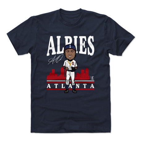 Ozzie Albies Men's Cotton T-Shirt | 500 LEVEL