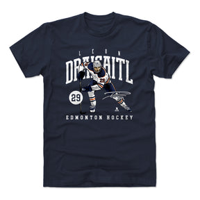 Leon Draisaitl Men's Cotton T-Shirt | 500 LEVEL