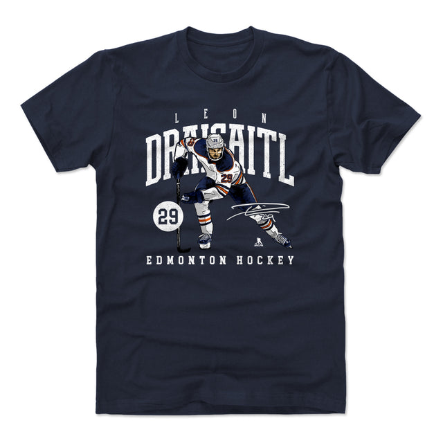 Leon Draisaitl Men's Cotton T-Shirt | 500 LEVEL