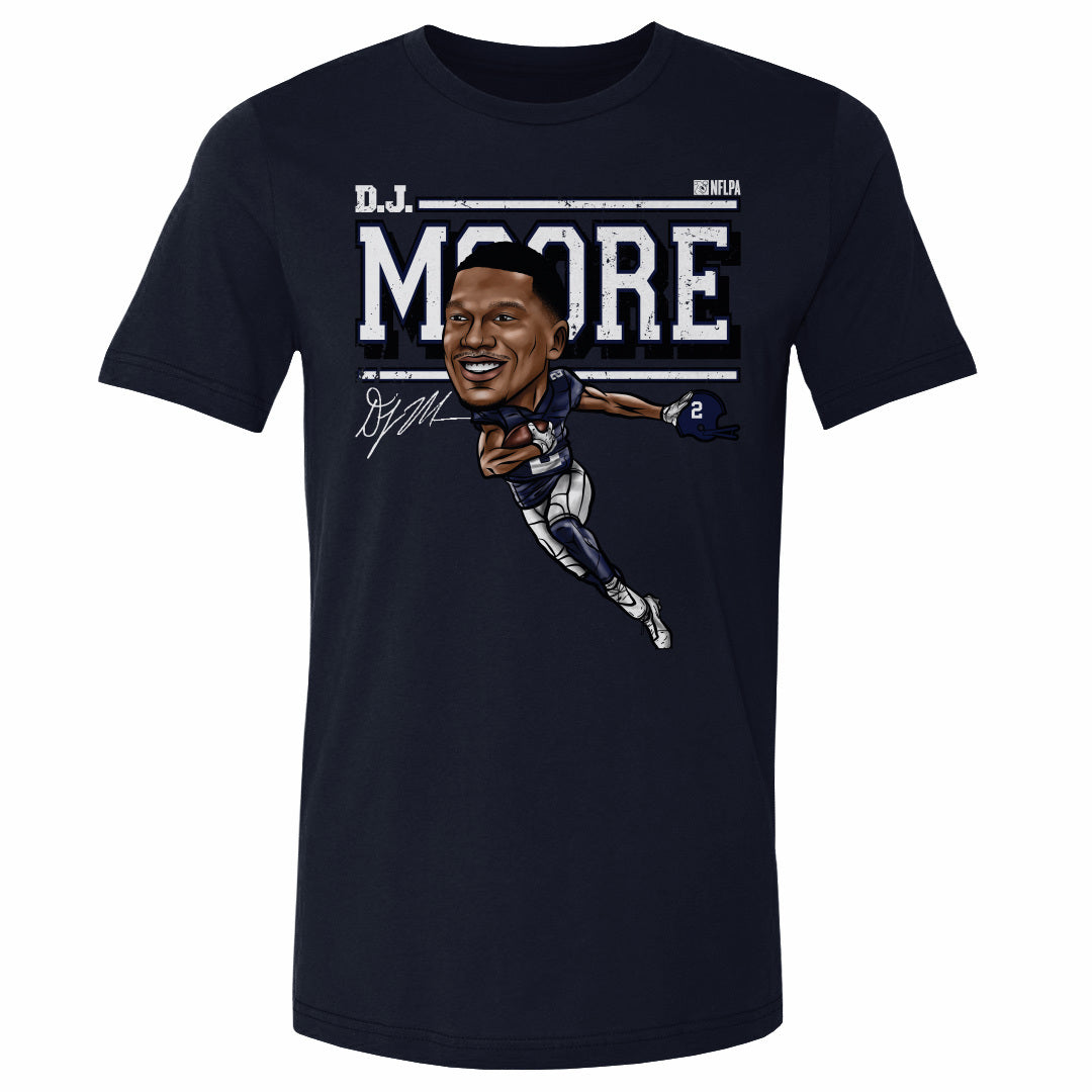D.J. Moore Men's Cotton T-Shirt | 500 LEVEL