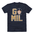 Christian Yelich Men's Cotton T-Shirt | 500 LEVEL