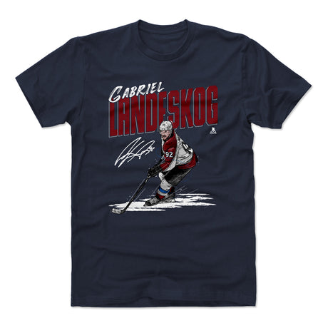 Gabriel Landeskog Men's Cotton T-Shirt | 500 LEVEL