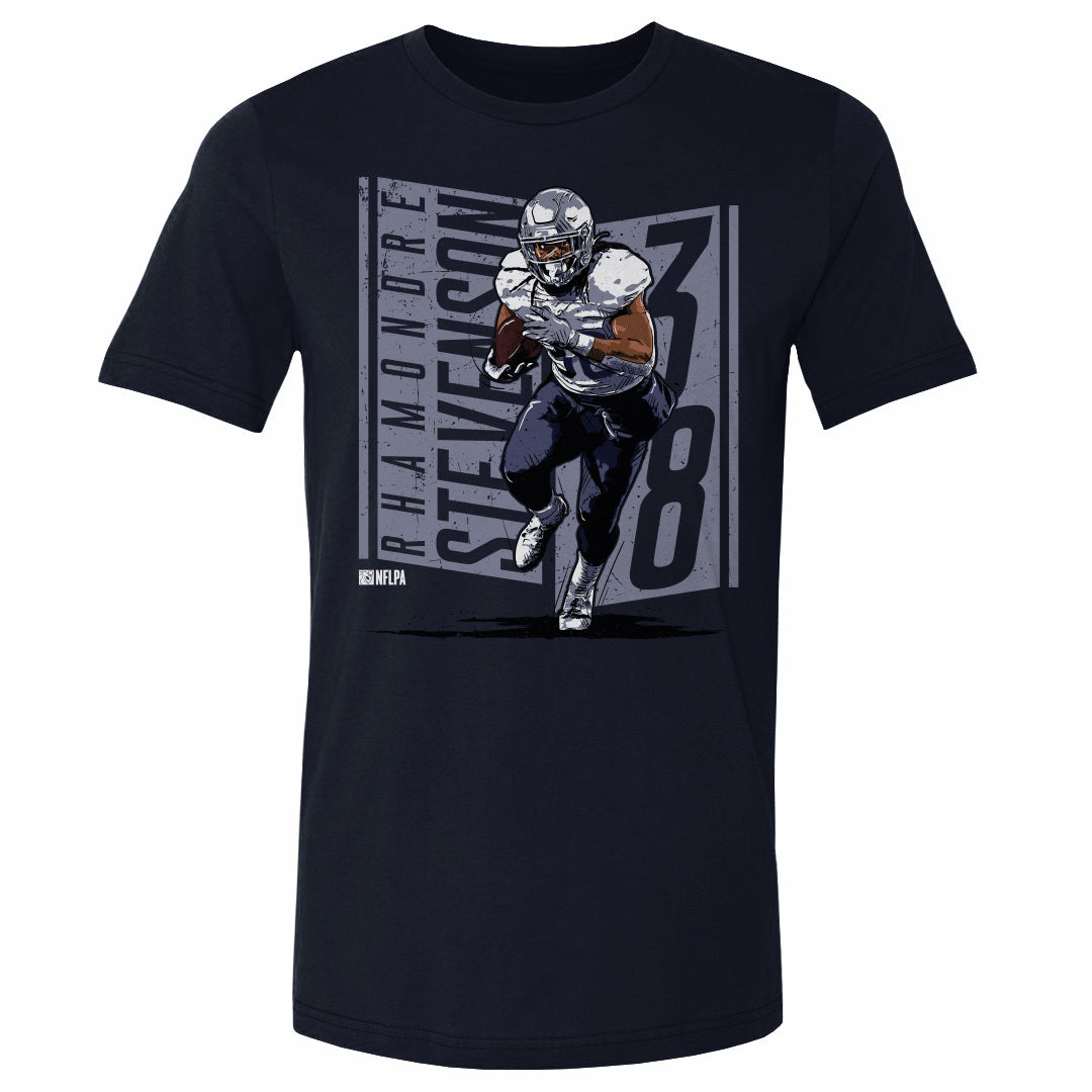 Rhamondre Stevenson Men's Cotton T-Shirt | 500 LEVEL
