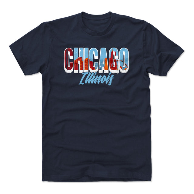 Chicago Men's Cotton T-Shirt | 500 LEVEL