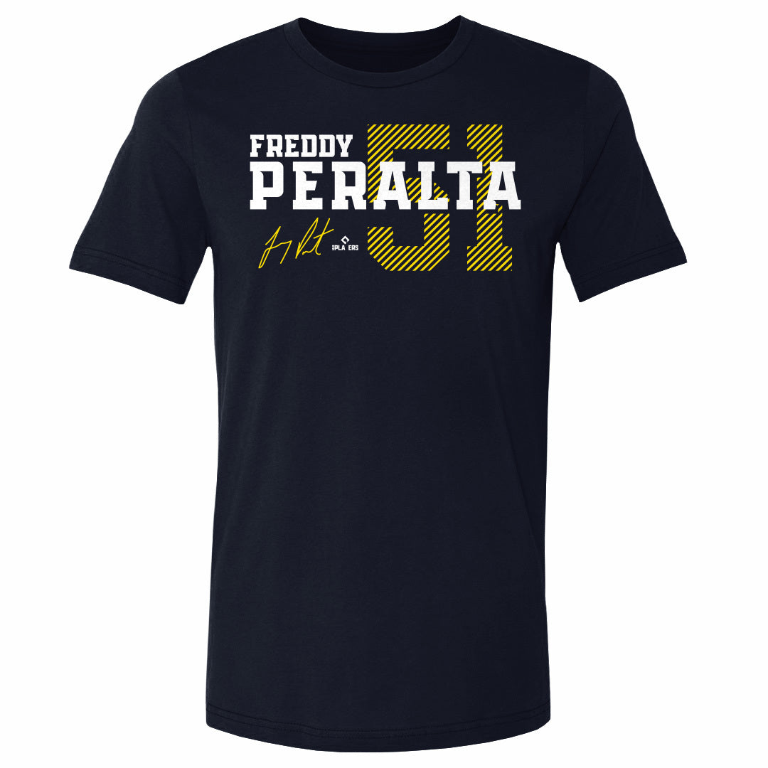 Freddy Peralta Men's Cotton T-Shirt | 500 LEVEL