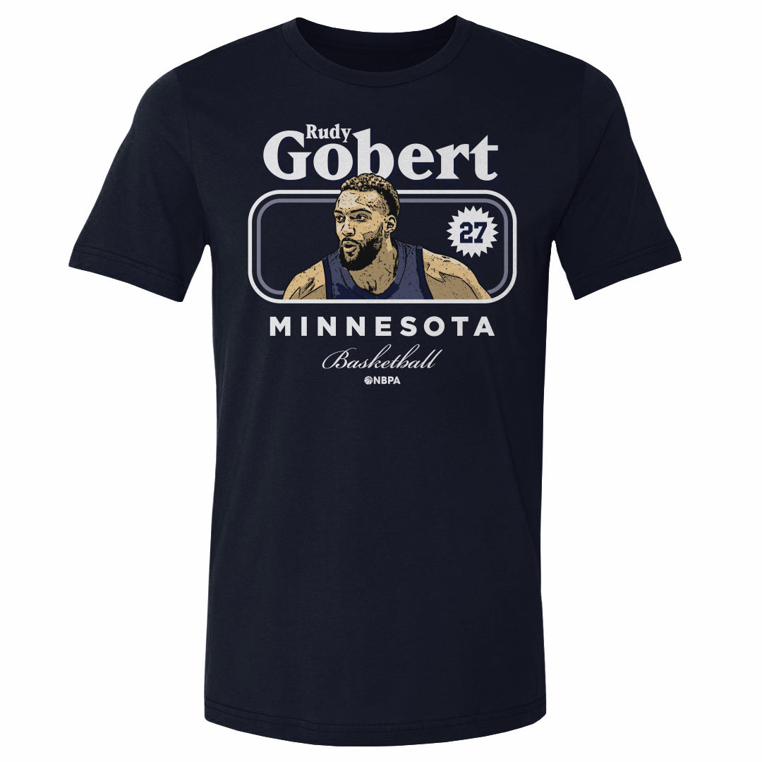 Rudy Gobert Men&#39;s Cotton T-Shirt | 500 LEVEL