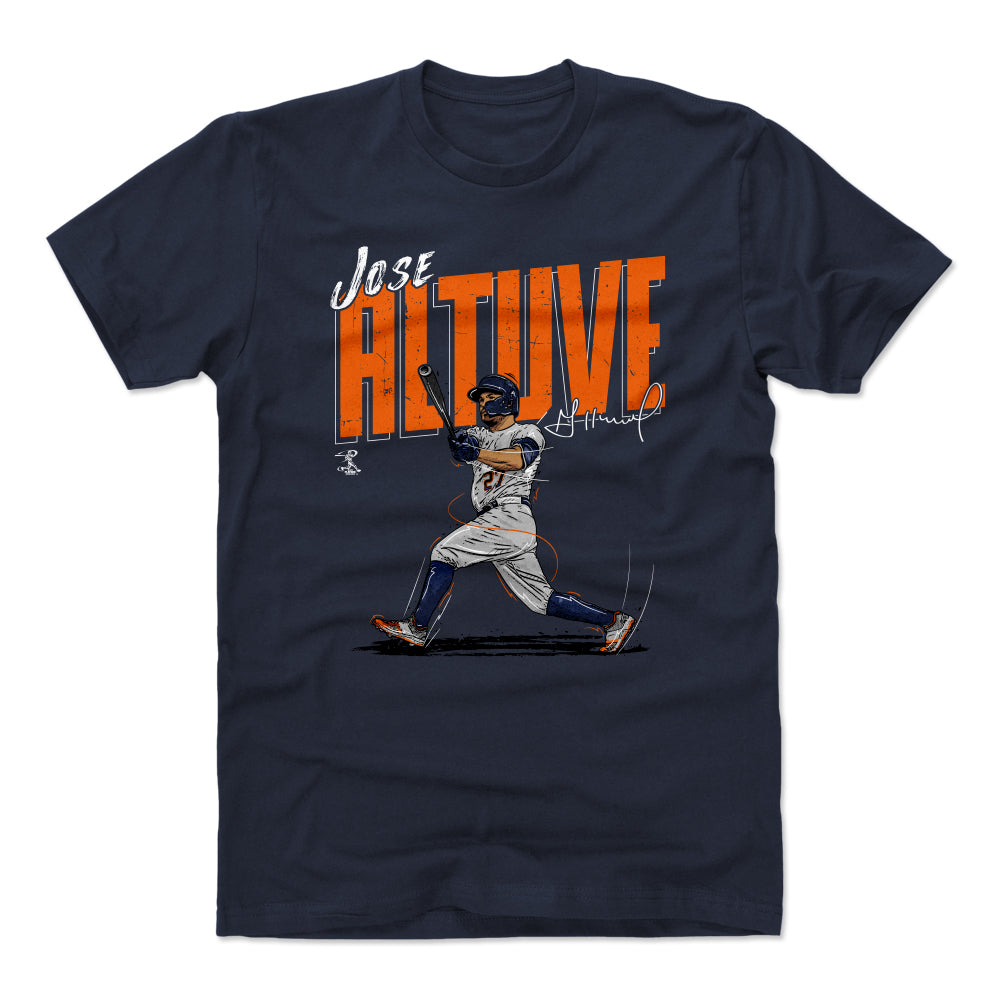 Jose Altuve Shirt Houston Baseball Men's Cotton T-Shirt 500