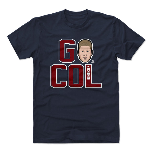 Nathan MacKinnon Men's Cotton T-Shirt | 500 LEVEL