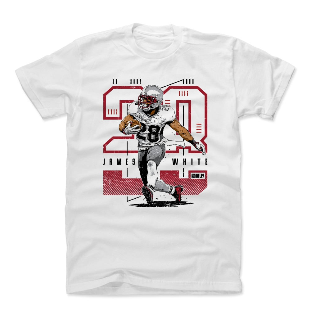 James White Men&#39;s Cotton T-Shirt | 500 LEVEL