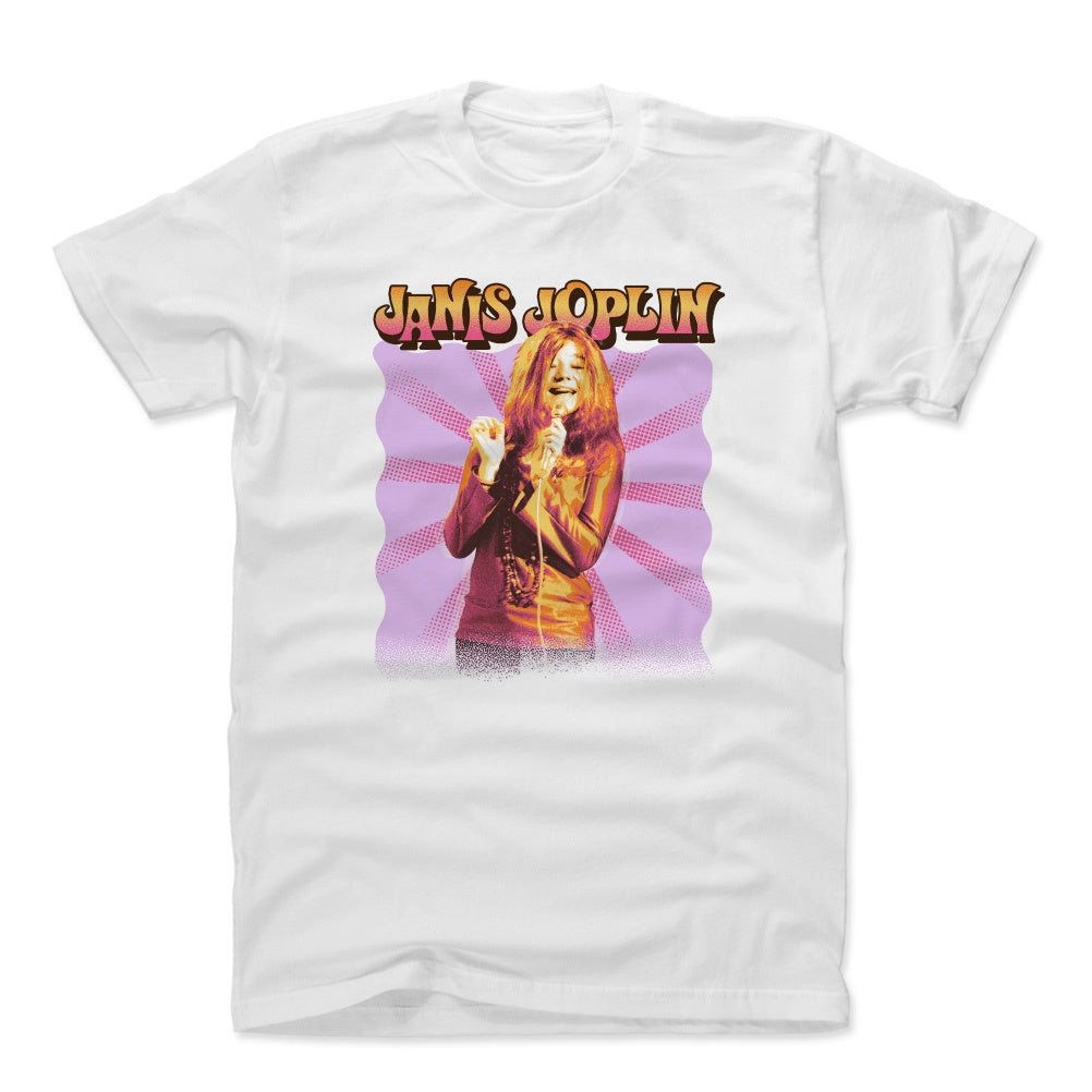 Janis Joplin Men's Cotton T-Shirt | 500 LEVEL