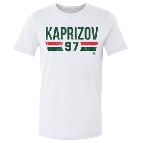 Kirill Kaprizov Men's Cotton T-Shirt | 500 LEVEL
