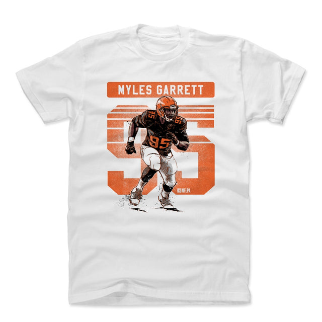Myles Garrett Men's Cotton T-Shirt | 500 LEVEL
