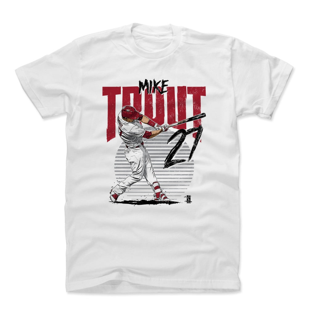 Mike Trout Men's Cotton T-Shirt | 500 LEVEL
