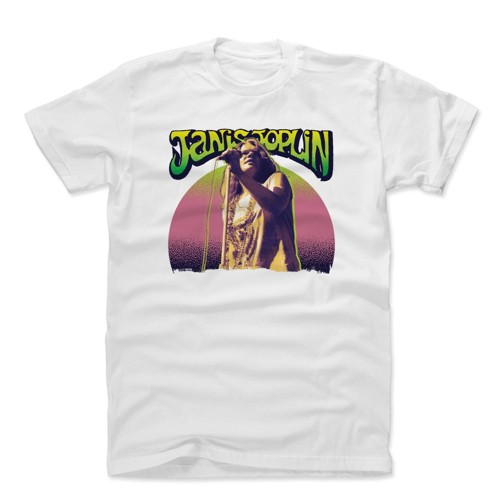 Janis Joplin Men's Cotton T-Shirt | 500 LEVEL