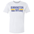 Jordan Binnington Men's Cotton T-Shirt | 500 LEVEL