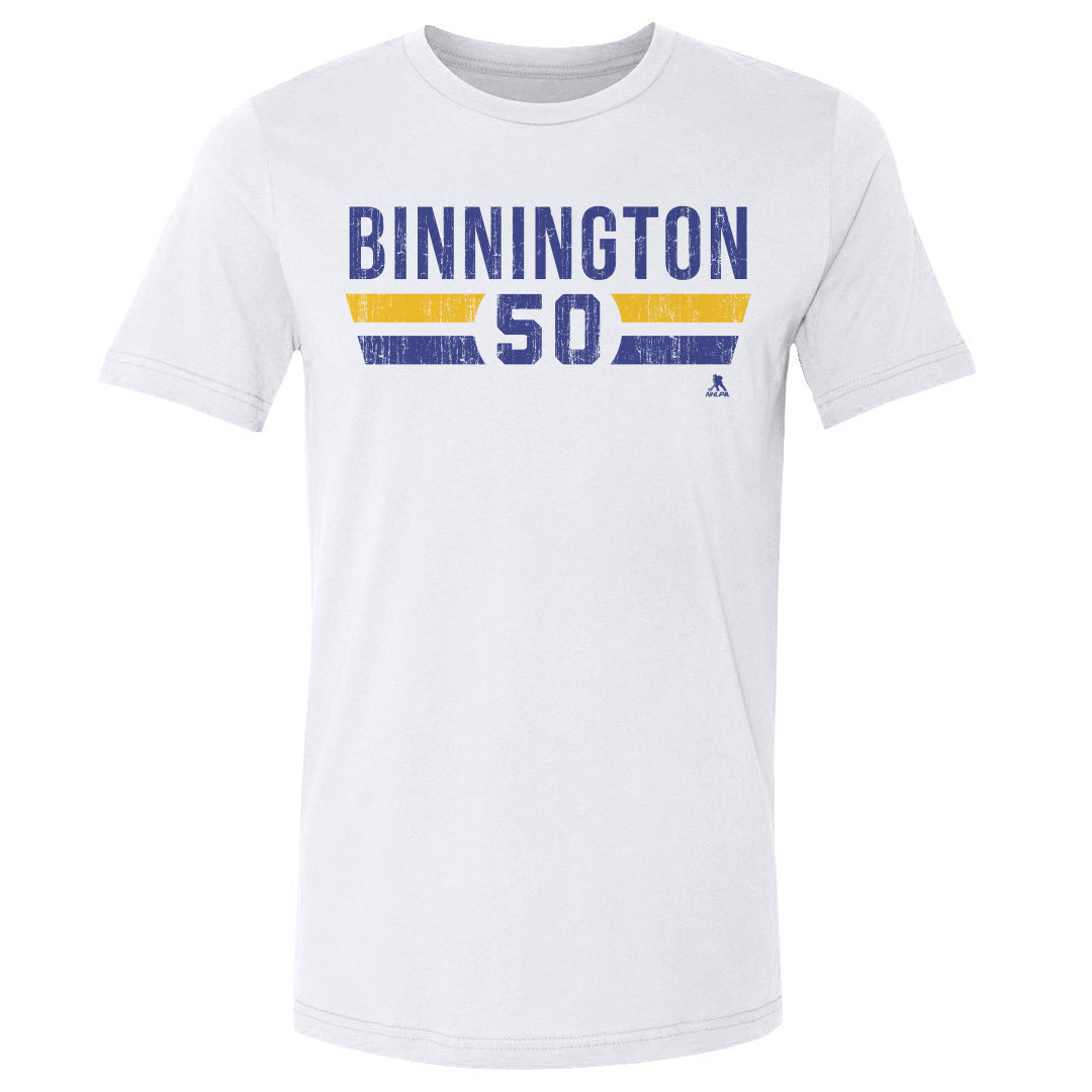 Jordan Binnington Men&#39;s Cotton T-Shirt | 500 LEVEL