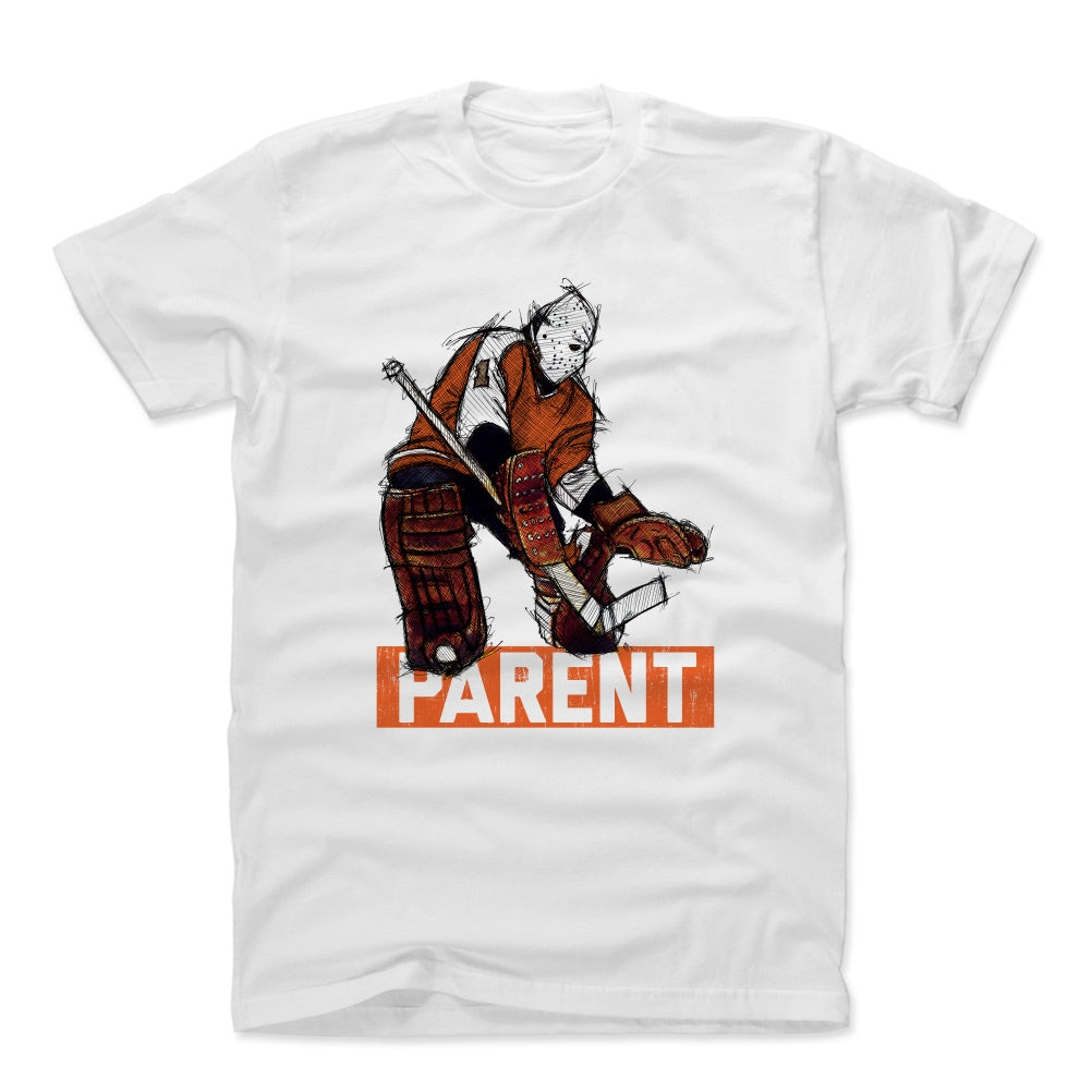Bernie Parent Men's Cotton T-Shirt | 500 LEVEL
