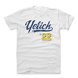 Christian Yelich Men's Cotton T-Shirt | 500 LEVEL