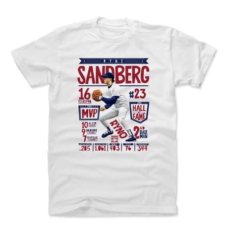 Ryne Sandberg Men's Cotton T-Shirt | 500 LEVEL