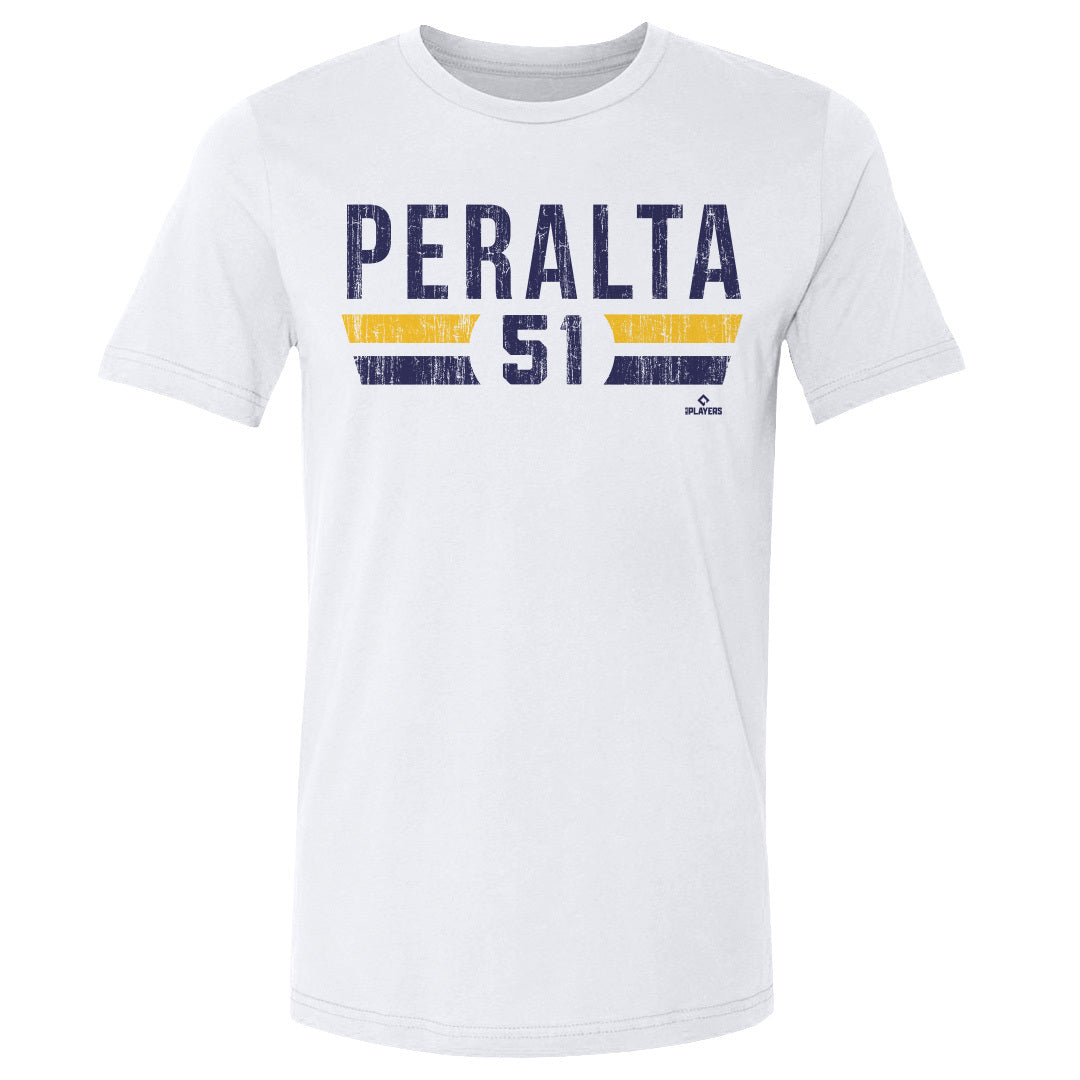 Freddy Peralta Men's Cotton T-Shirt | 500 LEVEL