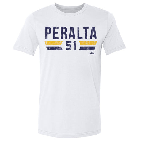Freddy Peralta Men's Cotton T-Shirt | 500 LEVEL