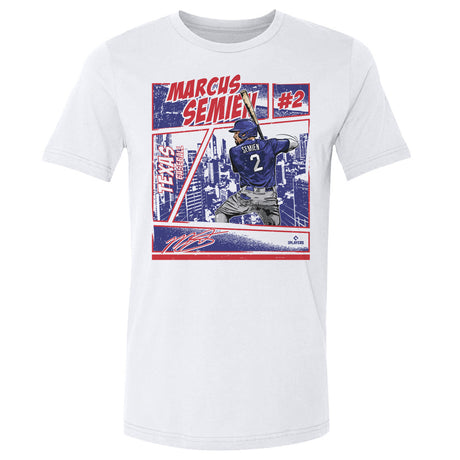 Marcus Semien Men's Cotton T-Shirt | 500 LEVEL