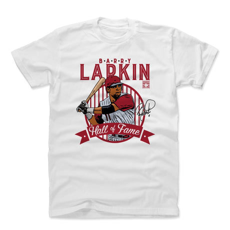 Barry Larkin Men's Cotton T-Shirt | 500 LEVEL