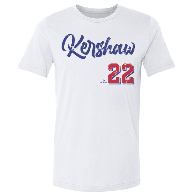 Clayton Kershaw Men's Cotton T-Shirt | 500 LEVEL