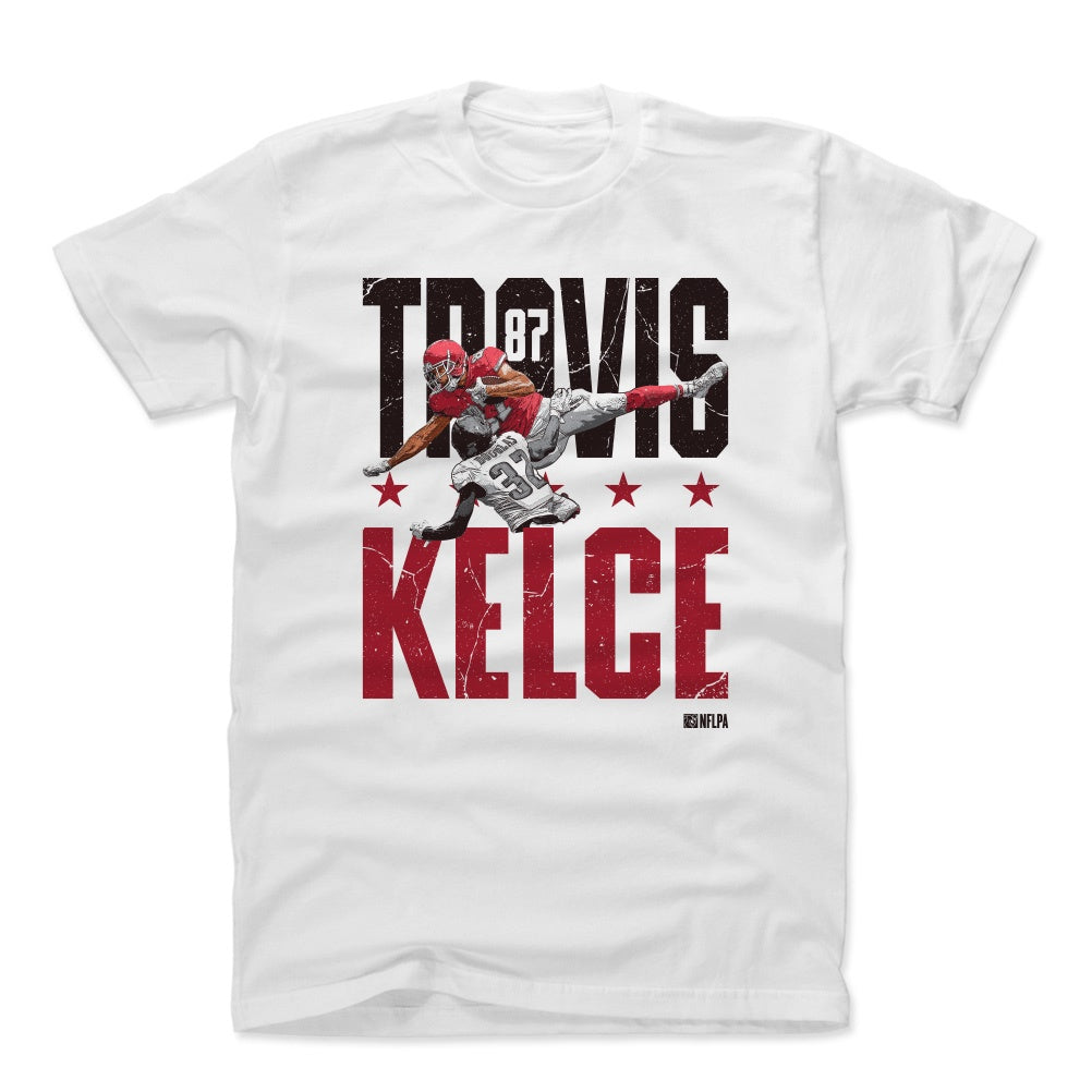 Travis Kelce Men's Cotton T-Shirt | 500 LEVEL