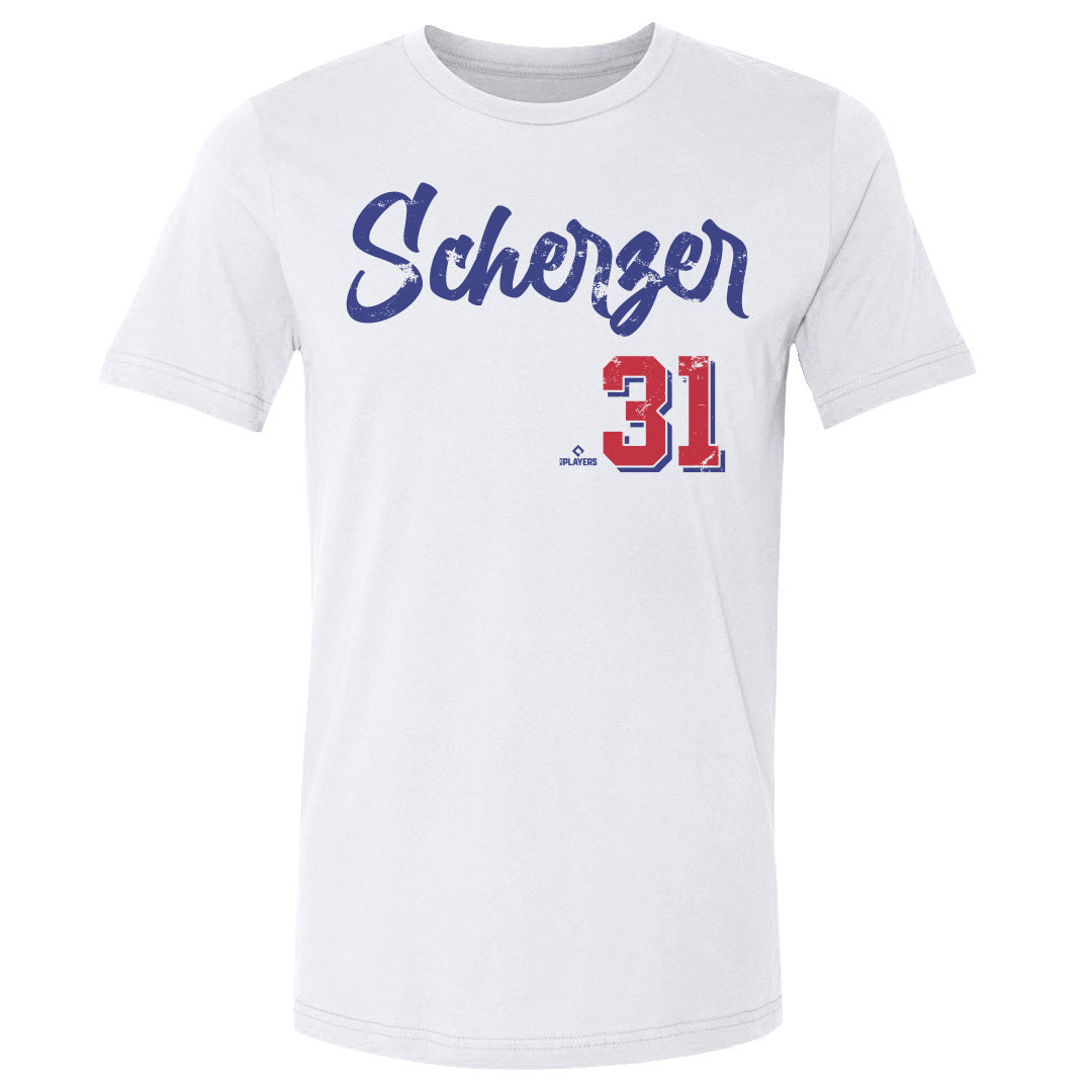Max Scherzer Men&#39;s Cotton T-Shirt | 500 LEVEL