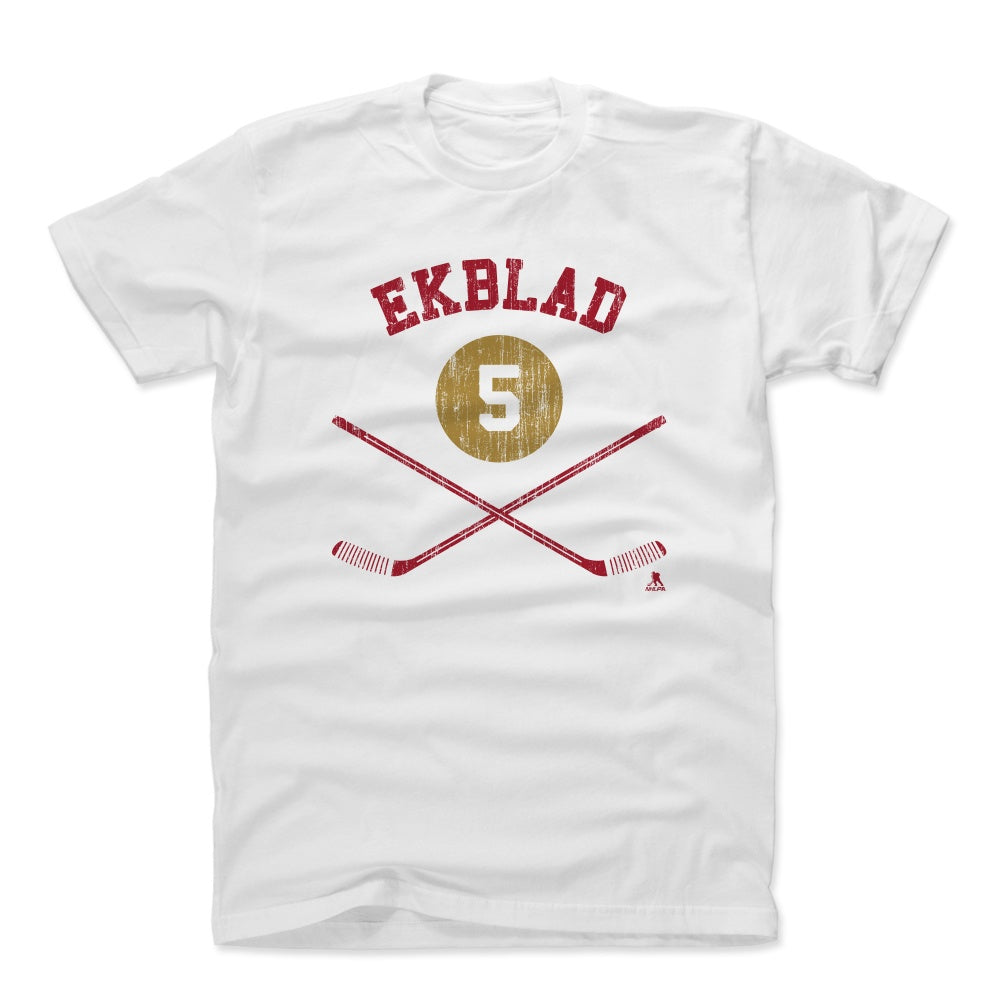 Aaron Ekblad Men&#39;s Cotton T-Shirt | 500 LEVEL