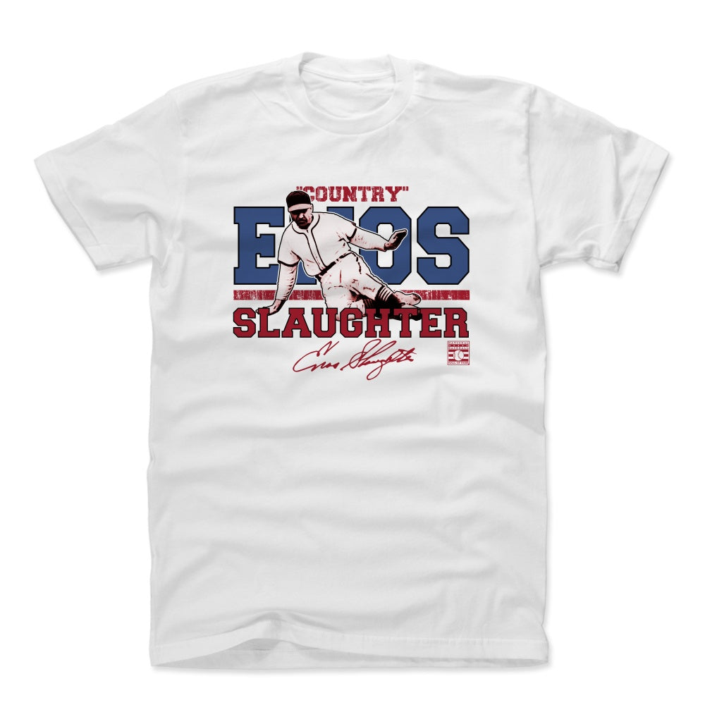 Enos Slaughter Men's Cotton T-Shirt | 500 LEVEL