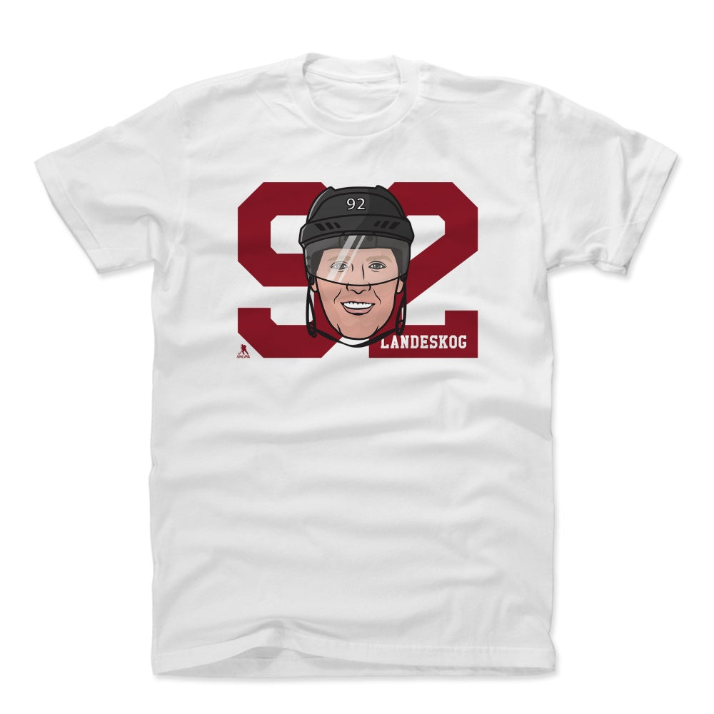Gabriel Landeskog Men's Cotton T-Shirt | 500 LEVEL