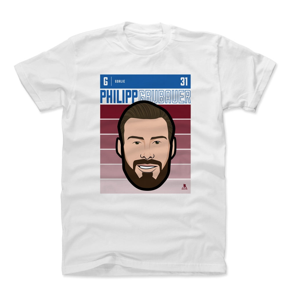 Philipp Grubauer Men&#39;s Cotton T-Shirt | 500 LEVEL