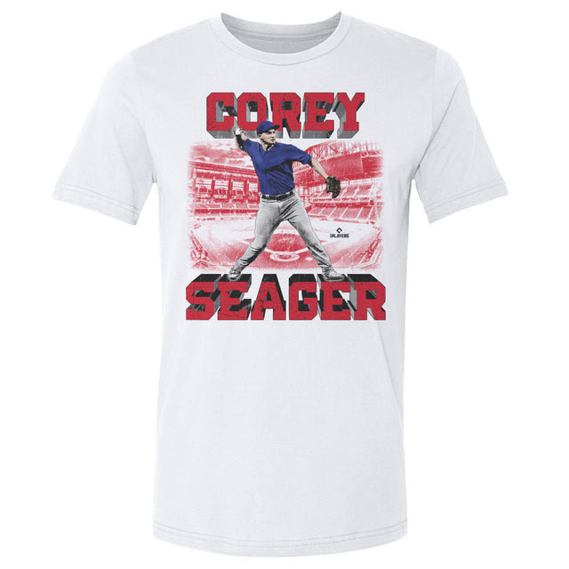Corey Seager Men's Cotton T-Shirt | 500 LEVEL